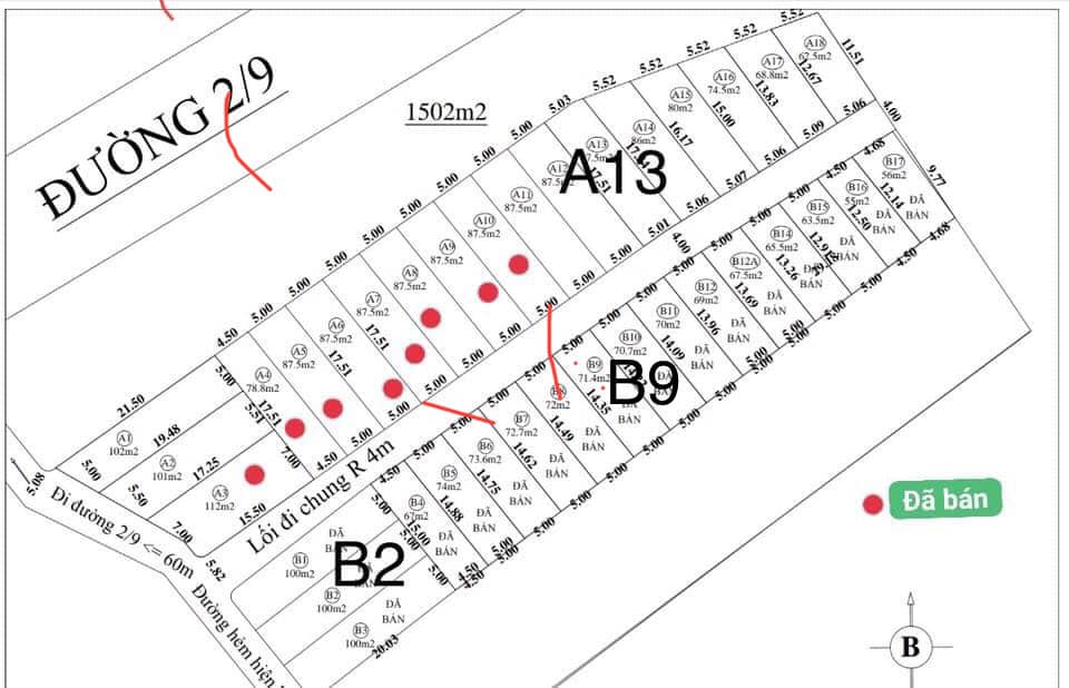 Đất nền Vũng Tàu 71m² - Vị trí đẹp gần bệnh viện, thuận tiện để đầu tư!