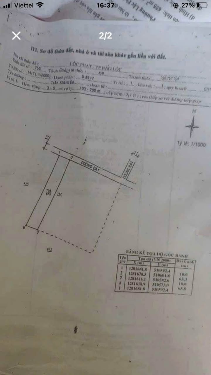 Nhà 700m² đường Trần Khánh Dư, Bảo Lộc, giá 4.1 tỷ - Chính chủ bán gấp!