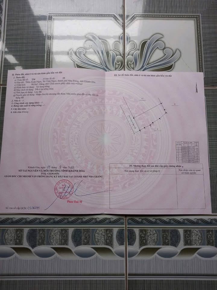 Đất Hẻm Hùng Lộc Hầu, Nha Trang 90.9m² giá 1.35 tỷ - Sổ hồng chính chủ, ô tô vào tận nơi!