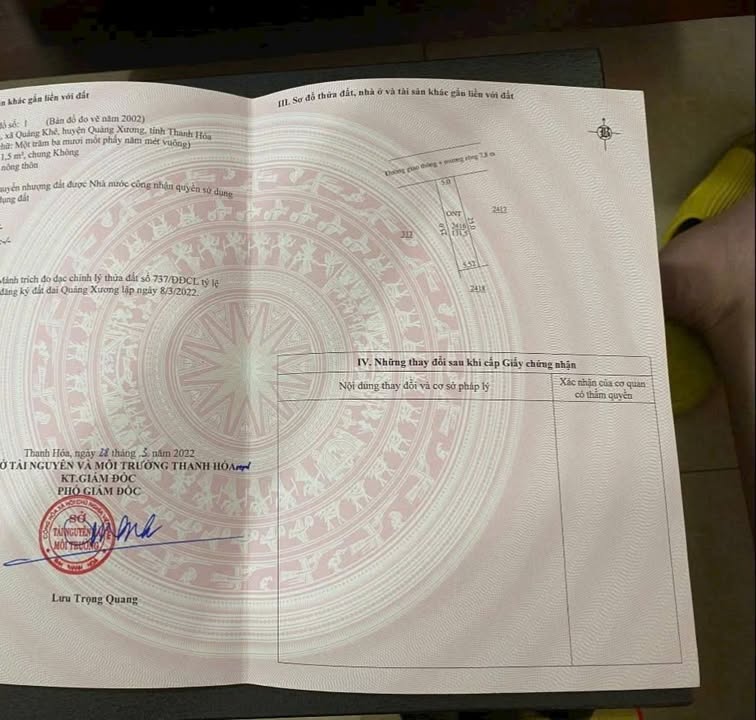 Đất nền Quảng Khê, Quảng Xương 131m² giá 5 tỷ - Mặt tiền rộng, đường xe tải tránh nhau!