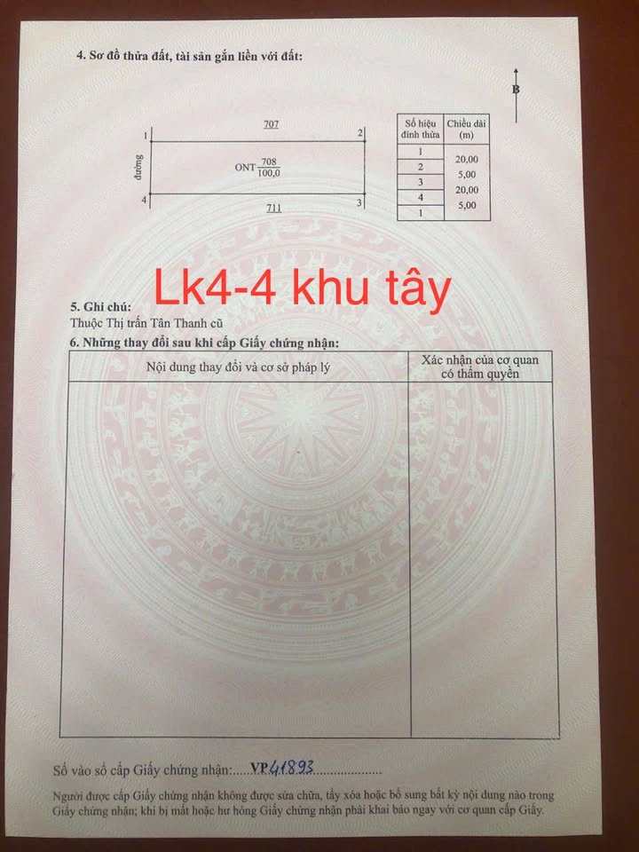 Đất nền KĐT Tân Thanh Elite City, Hà Nam 110m² - Sổ đỏ trao tay!