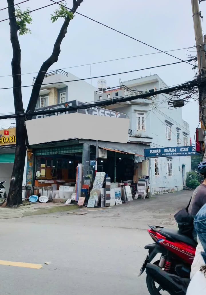 Nhà góc 2 mặt tiền Lê Văn Thọ, Gò Vấp 100m² giá 29 triệu - Kinh doanh đắc địa!