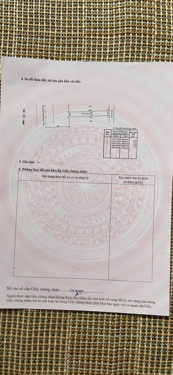 Đất nền mặt tiền Trần Phú, Long Hoa, 136m² - Giá chỉ 420 triệu, thương lượng ngay!