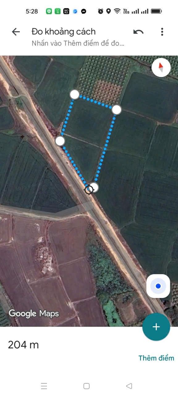 Đất lúa mặt tiền kênh N27 Hàm Liêm 9720m² giá 900 triệu - Đầu tư sinh lời dễ dàng!