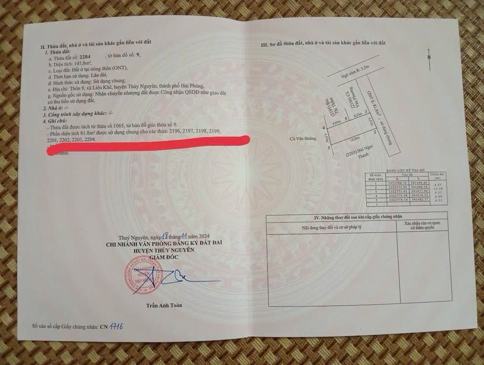 Đất nền 60m² phường Lưu Kiếm, Hải Phòng giá chỉ 200 triệu - Cơ hội đầu tư tuyệt vời!