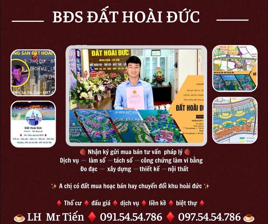 Đất thổ cư An Khánh, Hoài Đức 52m² giá 3 tỷ - Sổ đỏ chính chủ