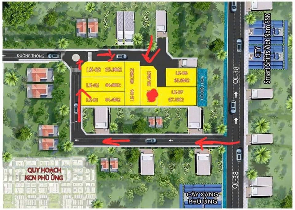 Đất nền Thôn Kim Lũ, Ân Thi, Hưng Yên 59.4m² chỉ 1 tỷ - Cơ hội đầu tư tuyệt vời!