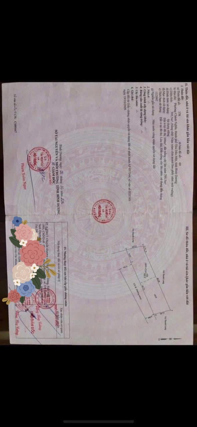 Đất nền Chánh Nghĩa Thủ Dầu Một 595m² giá thỏa thuận - Mặt tiền đường lớn