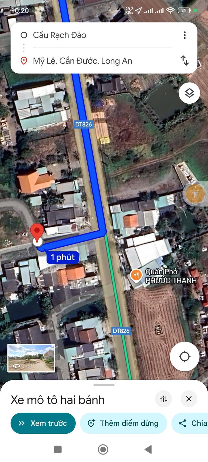 Đất thổ cư 104m² Ấp Vạn Phước, Cần Đước chỉ 1.1 tỷ - Đường ô tô thuận tiện!