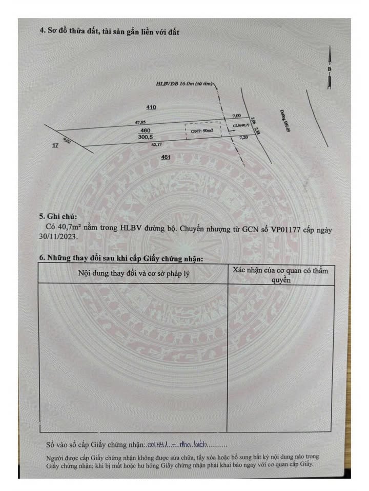 Đất thổ cư Minh Thắng, Chơn Thành 300m² giá 870 triệu - Cơ hội đầu tư tuyệt vời!