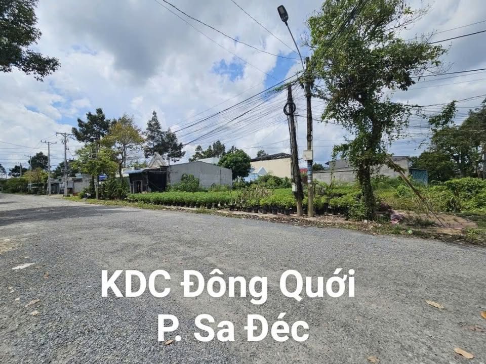 Đất nền trục chính KDC Đông Quới, Sa Đéc 125m² giá 1 tỷ - Cơ hội đầu tư lý tưởng!