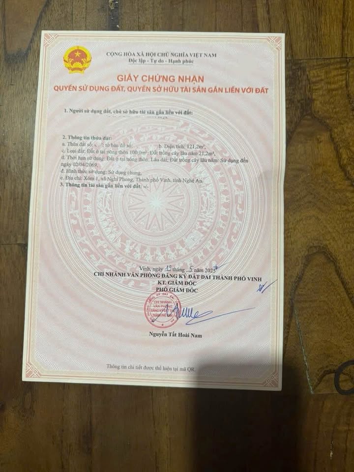 Đất mặt đường 24, Vinh Lộc 121,2m² - Khu vực sầm uất, tiện ích đầy đủ!