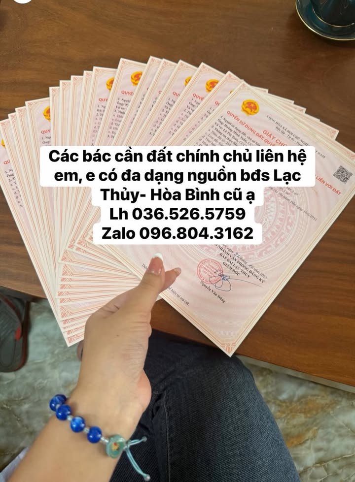 Đất nền Phú Thành, Lạc Thuỷ 100m² giá 300 triệu - Đầu tư sinh lời dễ dàng!