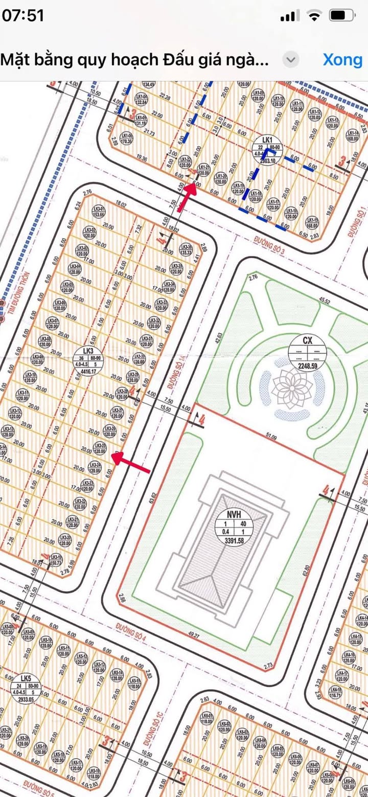 Đất nền dự án Khoái Châu Hưng Yên 120m² giá 4.1 tỷ - Hướng Nam đẹp, không lỗi lầm