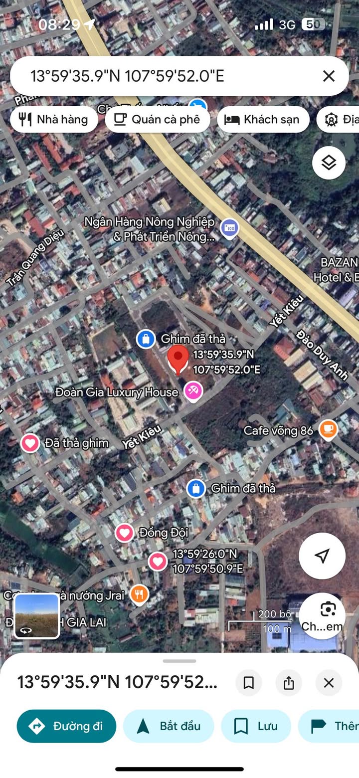 Đất thổ cư Yết Kiêu, Pleiku 117m² giá 2.15 tỷ - Tiện ích đầy đủ gần sân bay!