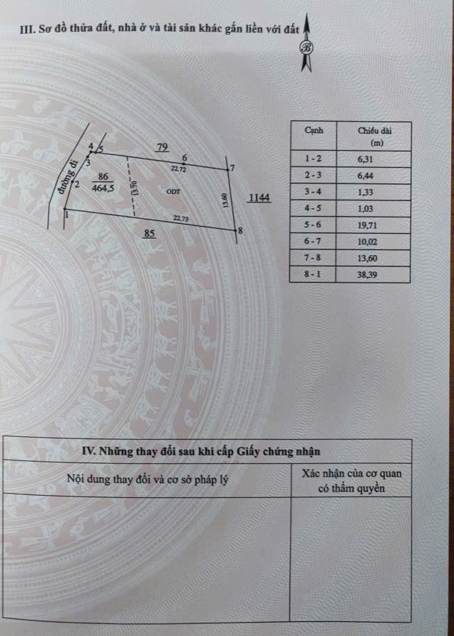 Đất ở Hẻm 49, đường Trần Phú, Đức Trọng 464m² giá 5 tỷ - Đầu tư lý tưởng!