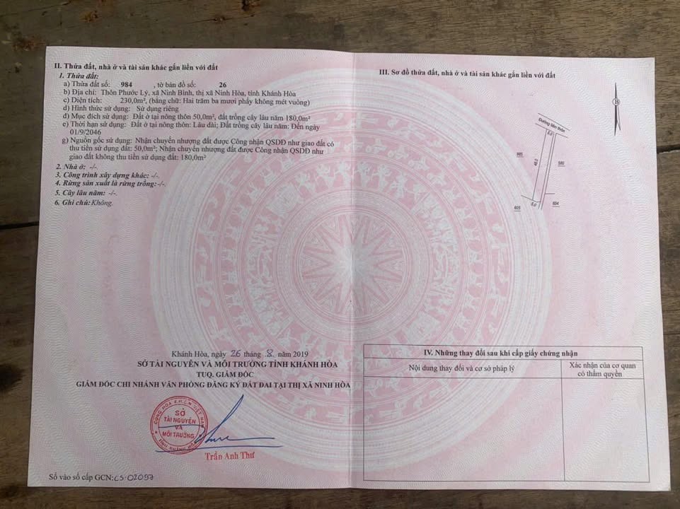 Dãy trọ 10 phòng tại xã Tân Định, Ninh Hòa, 230m² - Đầu tư sinh lời ngay!