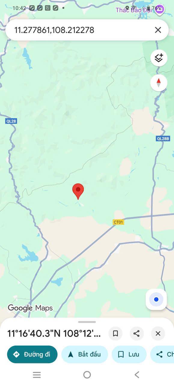 Đất nông nghiệp 40ha tại Sông Lũy, Bắc Bình chỉ 5.5 tỷ - Tiềm năng đầu tư lớn!