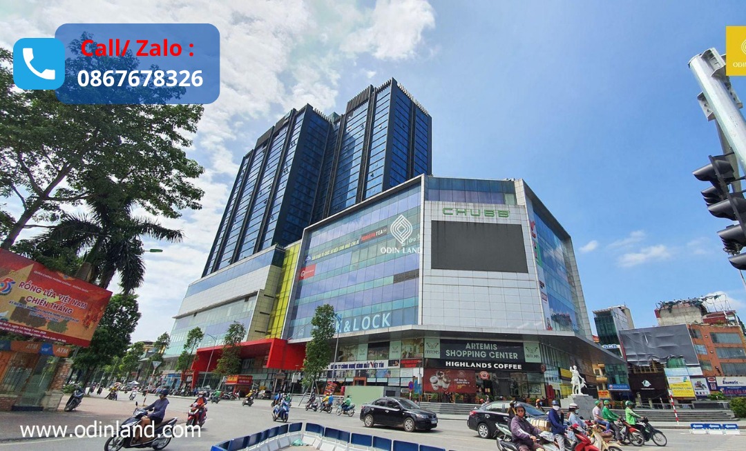 Văn phòng cho thuê tại The Artemis, Thanh Xuân, 200m² giá 55 triệu - Thiết kế sang trọng, vị trí đắc địa!