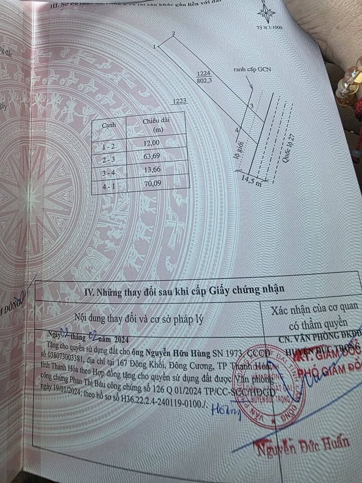 Đất thổ cư 120m² mặt đường Cuốc Lô 27, giá chỉ 4.095 tỷ - Tiềm năng kinh doanh lớn!