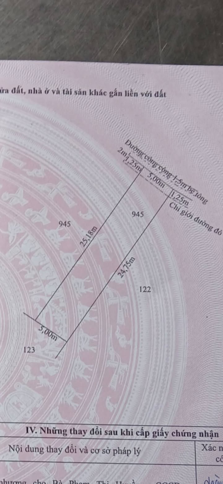 Đất thổ cư Nhựt Chánh Bến Lức 125m² giá 490 triệu - Cơ hội đầu tư tuyệt vời!