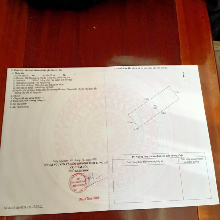 Đất vườn 2000m² xã Thạnh Lợi, Đức Hòa - Giá chỉ 1.1 tỷ, cơ hội đầu tư tốt!