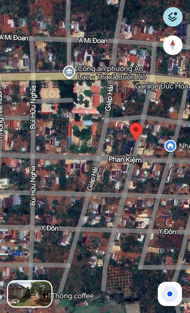 Đất thổ cư đường Huỳnh Văn Bánh, Buôn Hồ, Đắk Lắk 193m² giá 1 tỷ - Gần trung tâm!