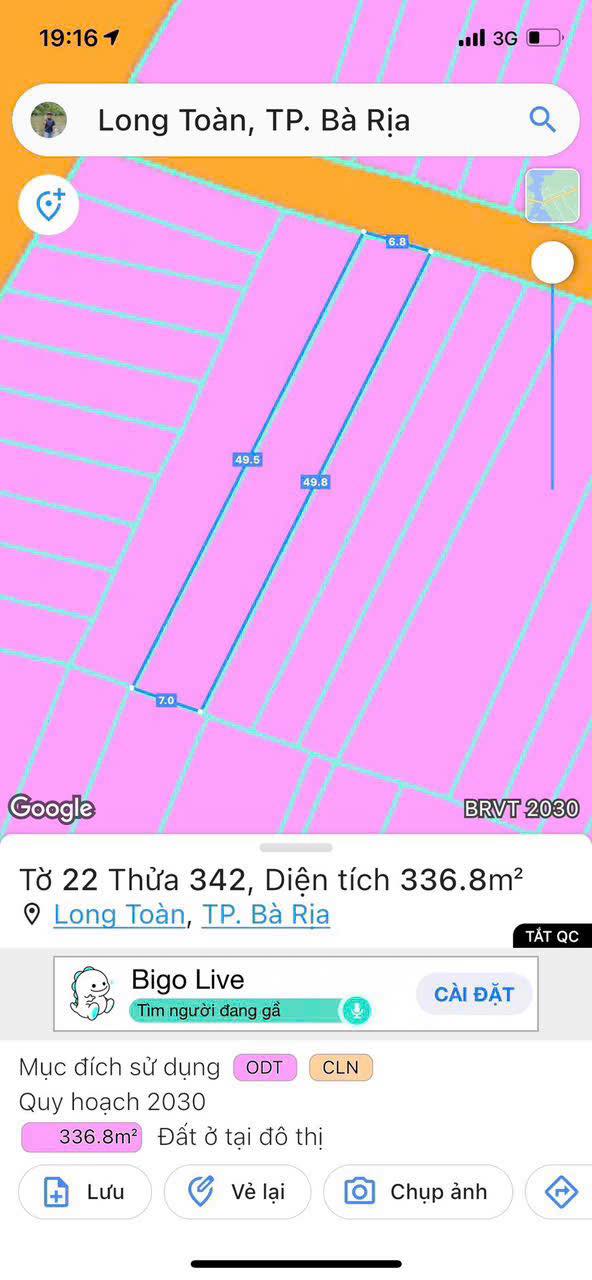 Đất nền chính chủ Bà Rịa 333m² giá 4 tỷ - Đầu tư sinh lời ngay!