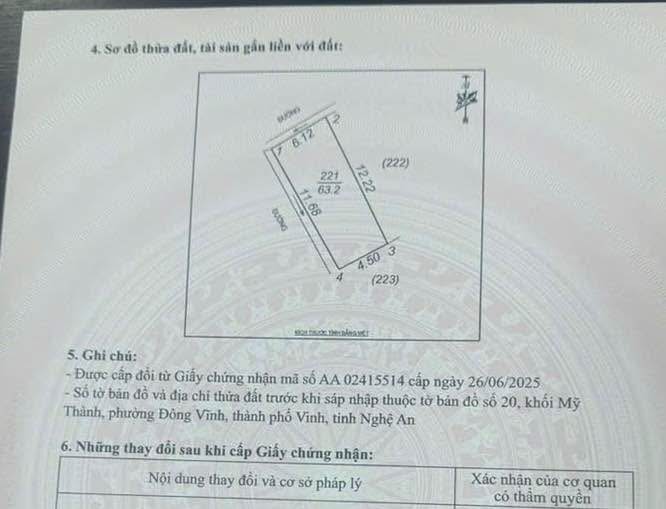 Đất nền mặt đường Trần Đình Phong - Thành Vinh, 55m² giá 3 tỷ - Tiềm năng sinh lời cao!