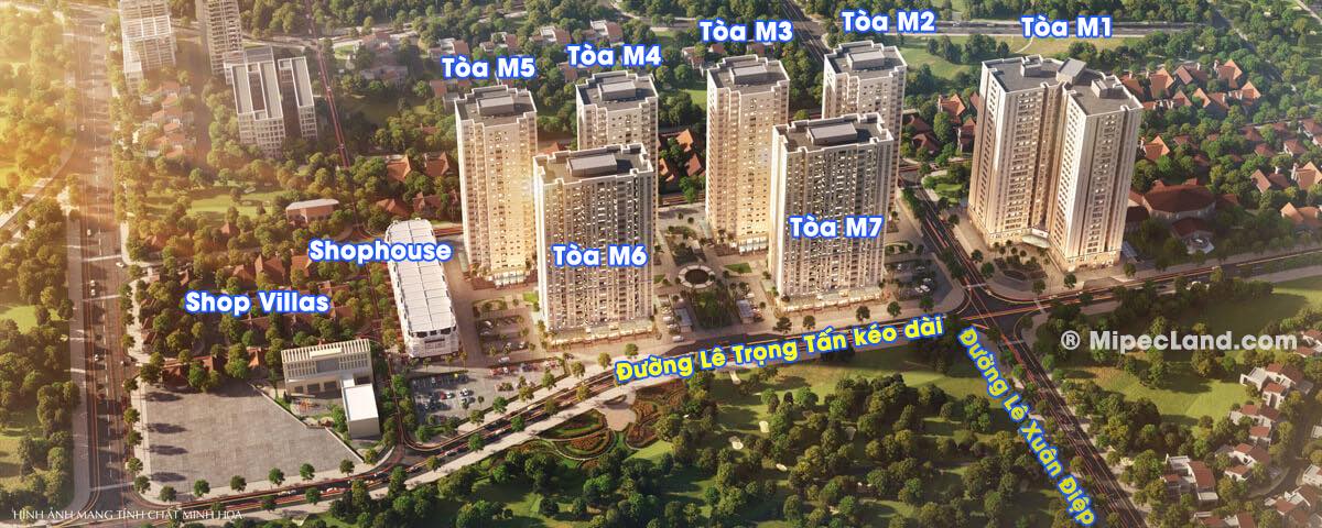 Căn hộ Mipec City View Hà Đông 54m² giá 4 tỷ - Căn góc đẹp, sổ đỏ chính chủ!