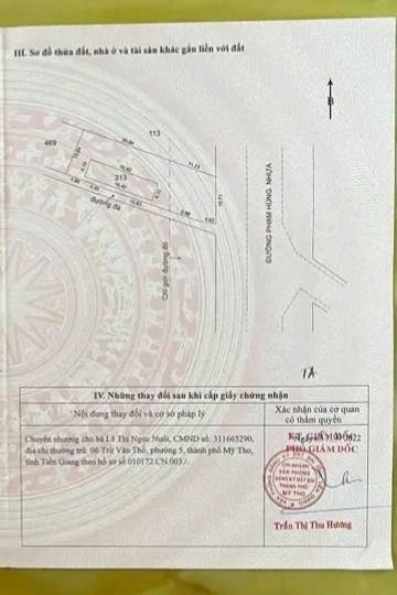 Đất mặt tiền Phạm Hùng, Mỹ Tho 519m² giá 7.7 tỷ - Cơ hội đầu tư vàng!