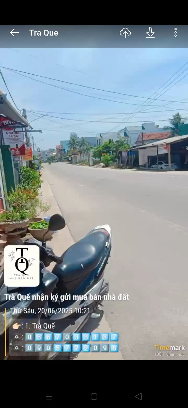 Đất nền Tam Quan Nam, Hoài Nhơn 320m² - Đường nhựa, gần biển, giá tốt chính chủ!