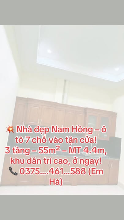 Nhà đẹp Nam Hồng Đông Anh 55m² giá thỏa thuận - Sẵn sàng ở ngay!