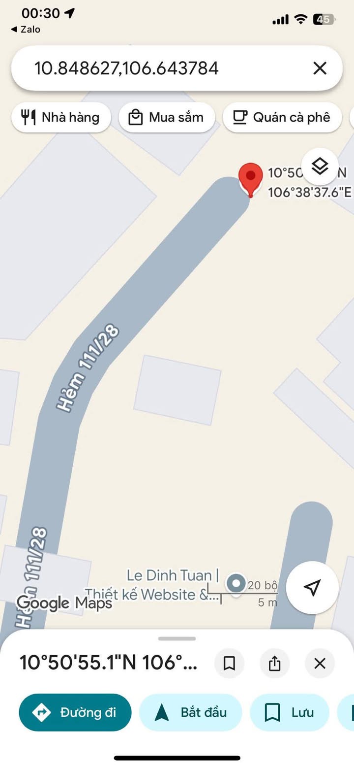 Đất nền hẻm 111 Phạm Văn Chiêu, Gò Vấp 80m² giá 6 tỷ - Cơ hội đầu tư tuyệt vời!