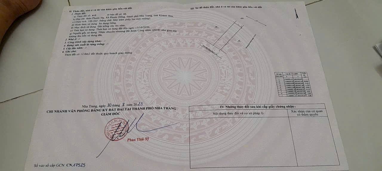 Đất nền Phước Đồng Nha Trang 100m² giá 700 triệu - Sổ hồng riêng, hẻm ô tô rộng rãi!