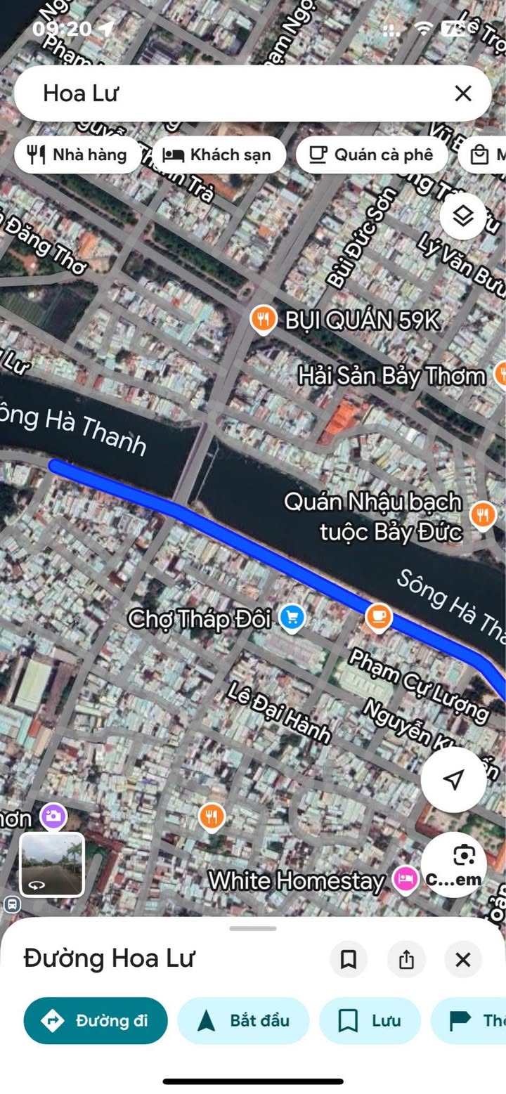 Nhà cấp 4 mặt tiền đường Hoa Lư Quy Nhơn 105m² giá 6 tỷ - Đầu tư sinh lời cao!