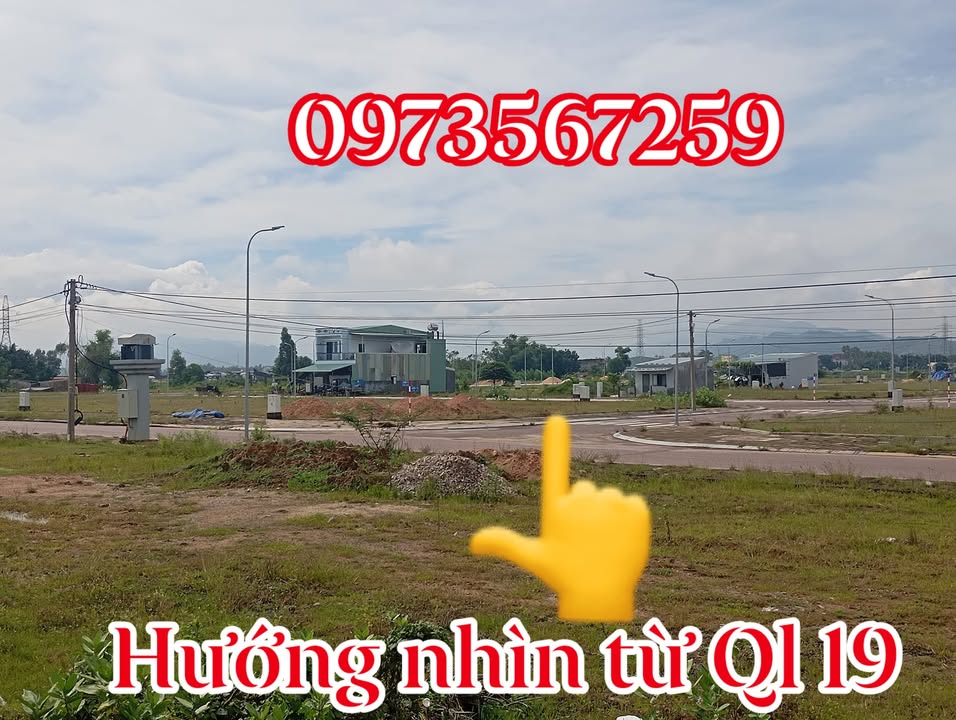Đất dự án Khu TĐC Phước Lộc, Tuy Phước 85m² - Mặt tiền QL 19 giá tốt!