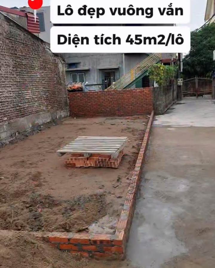 Đất nền An Hồng Hải Phòng 45m² giá 800 triệu - Cơ hội đầu tư hiếm có!