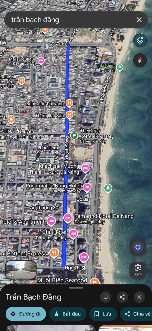 FrontHouse 2 mặt tiền Trần Bạch Đằng Đà Nẵng 117m² giá 37 tỷ - Đầu tư sinh lời cao!