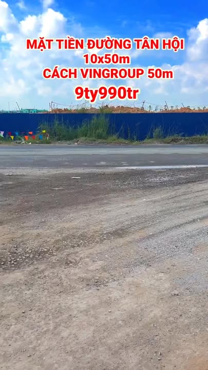 Đất thổ cư Tân Hội 500m² giá 9.99 tỷ - Tiềm năng sinh lời cao!