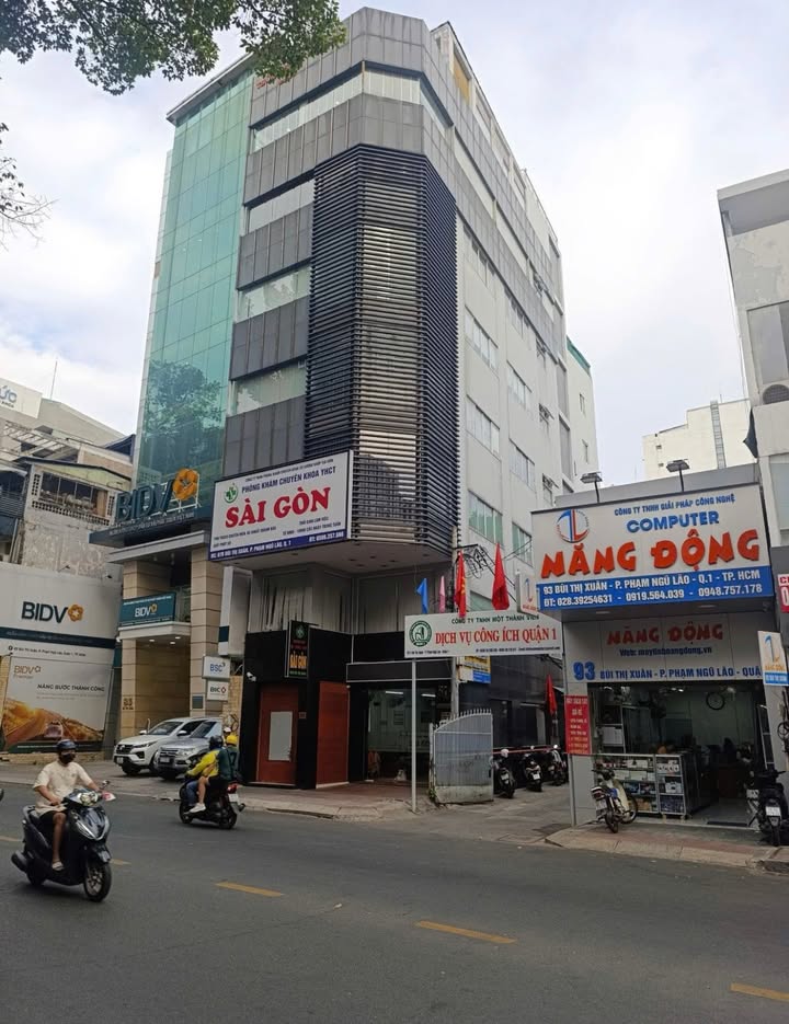 Toà nhà 8 tầng Bùi Thị Xuân, quận 1, 162m² giá 77 tỷ - Đầu tư sinh lời ngay!