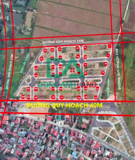 Bán lô góc X1 Đông Hội Đông Anh 52,71m² - Khu vực phát triển sôi động!