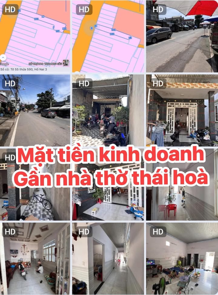 Bán nhà mặt tiền Quốc lộ 1, Trảng Bom 150m² - Khu sầm uất, kinh doanh thuận lợi!