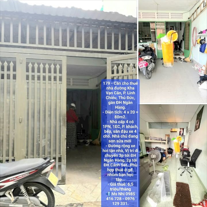 Nhà cho thuê đường Kha Vạn Cân, Thủ Đức 80m² - Phù hợp cho gia đình và nhóm bạn!