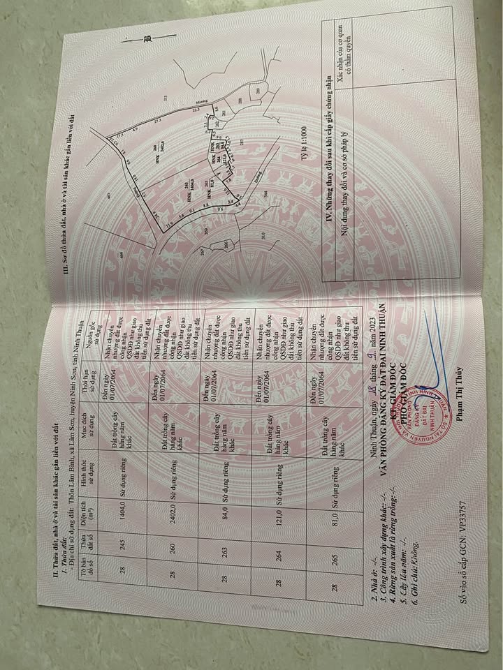 Đất vườn 10,000m² tại Sông Pha, Ninh Sơn - Sổ đỏ chính chủ, giá thỏa thuận!