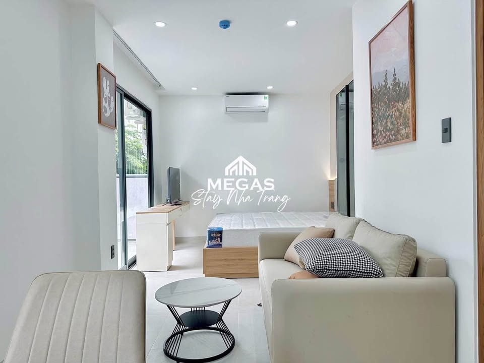 Căn hộ studio đường Văn Tiến Dũng, Nha Trang 9 triệu - Thiết kế sang trọng, trống sẵn!