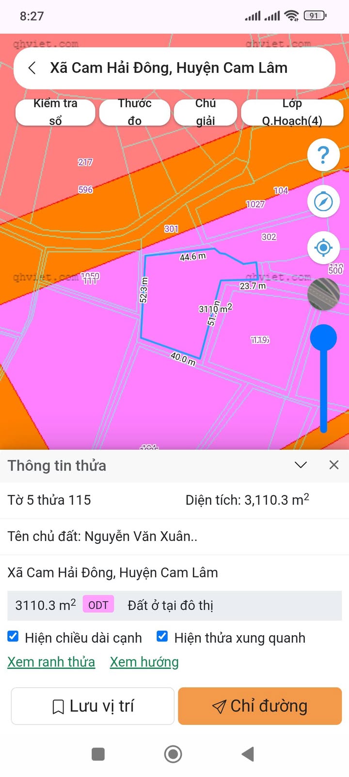 Đất Cù Hin Cam Hải Đông 3300m² giá chỉ 9.9 tỷ - Đầu tư sinh lời ngay!