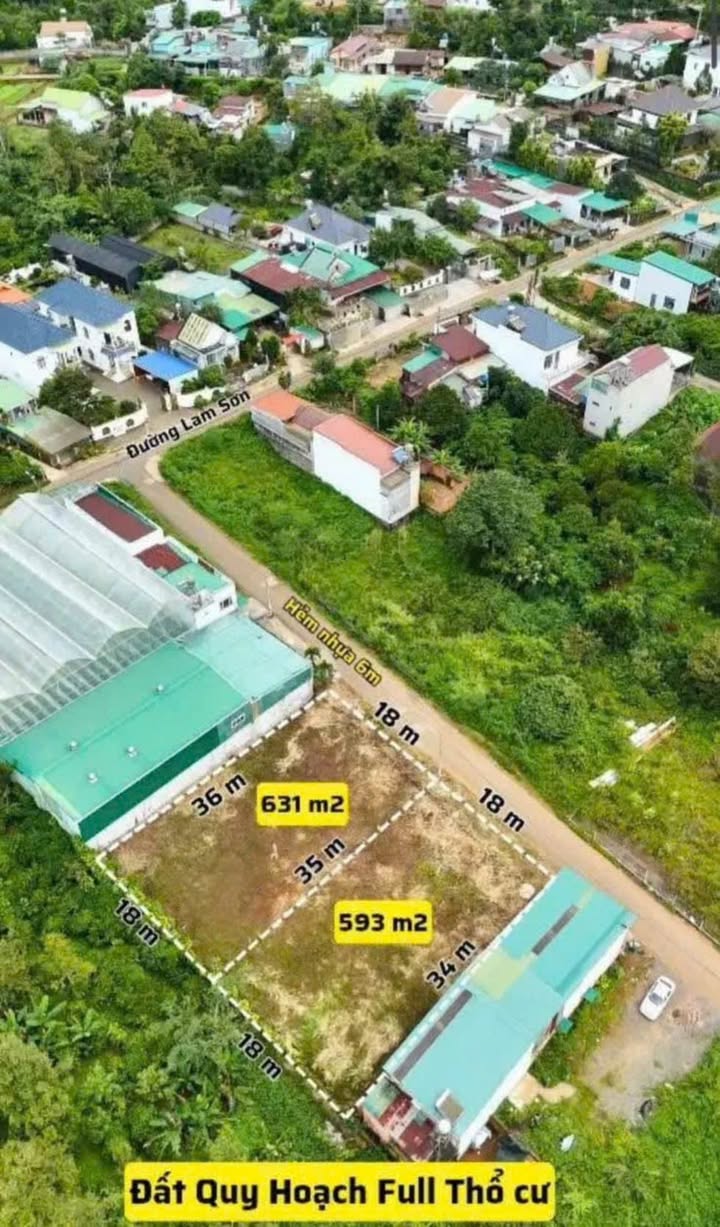 Đất nền Bảo Lộc 648m² giá 4.4 tỷ - Sổ đỏ chính chủ, tiềm năng đầu tư!