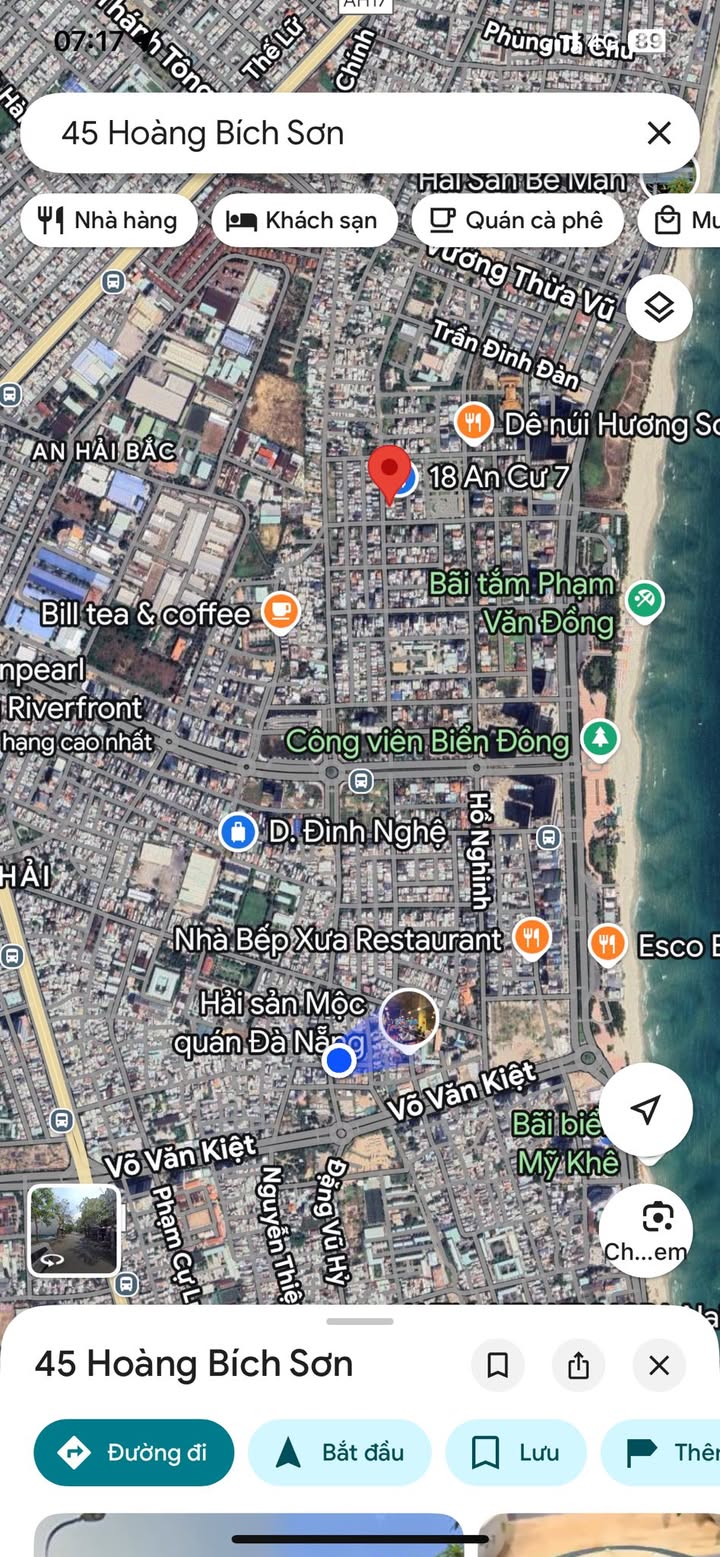 Nhà riêng 45 Hoàng Bích Sơn, Sơn Trà 102.5m² giá 16 tỷ - Gần biển và công viên