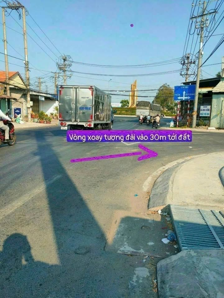 Đất thổ cư mặt tiền đường Mai Bá Hương, Tân An 135m² giá 1.85 tỷ - Đầu tư sinh lời ngay!